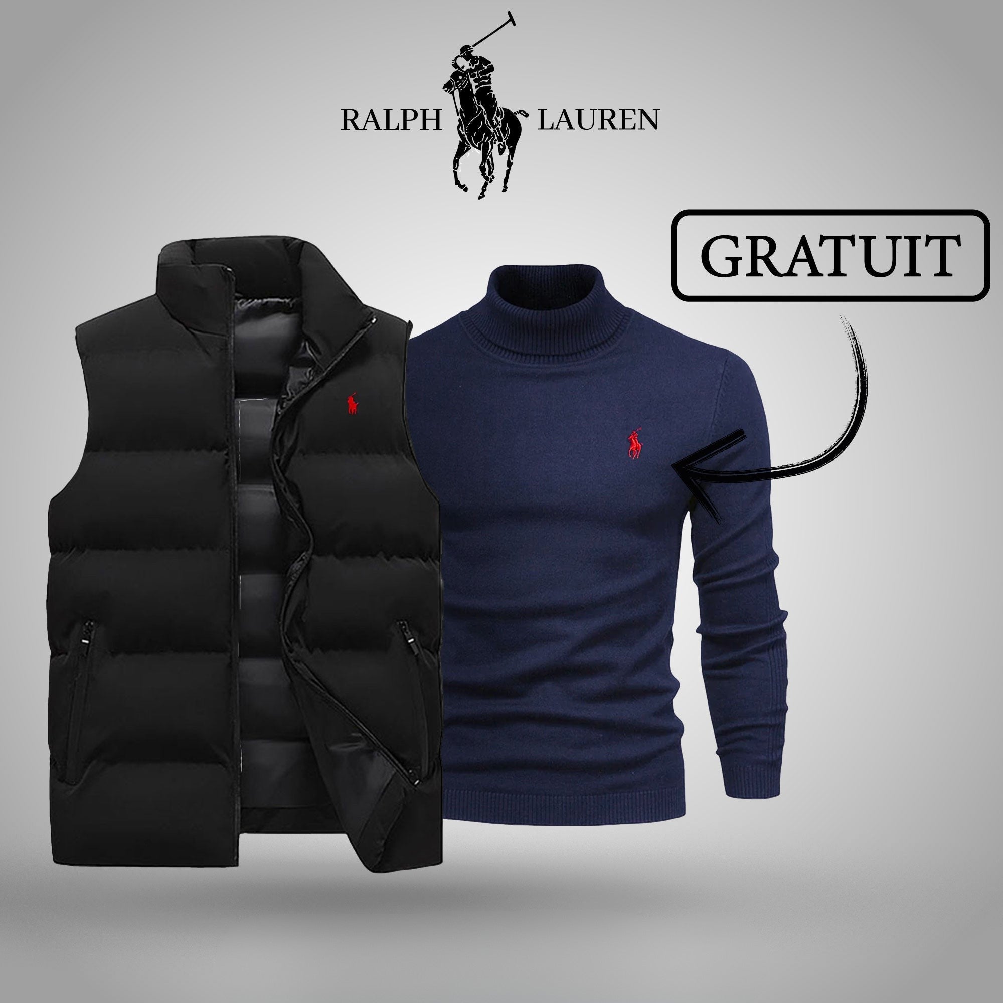 Gilet R&L + Pull Offert (DESTOCKAGE)