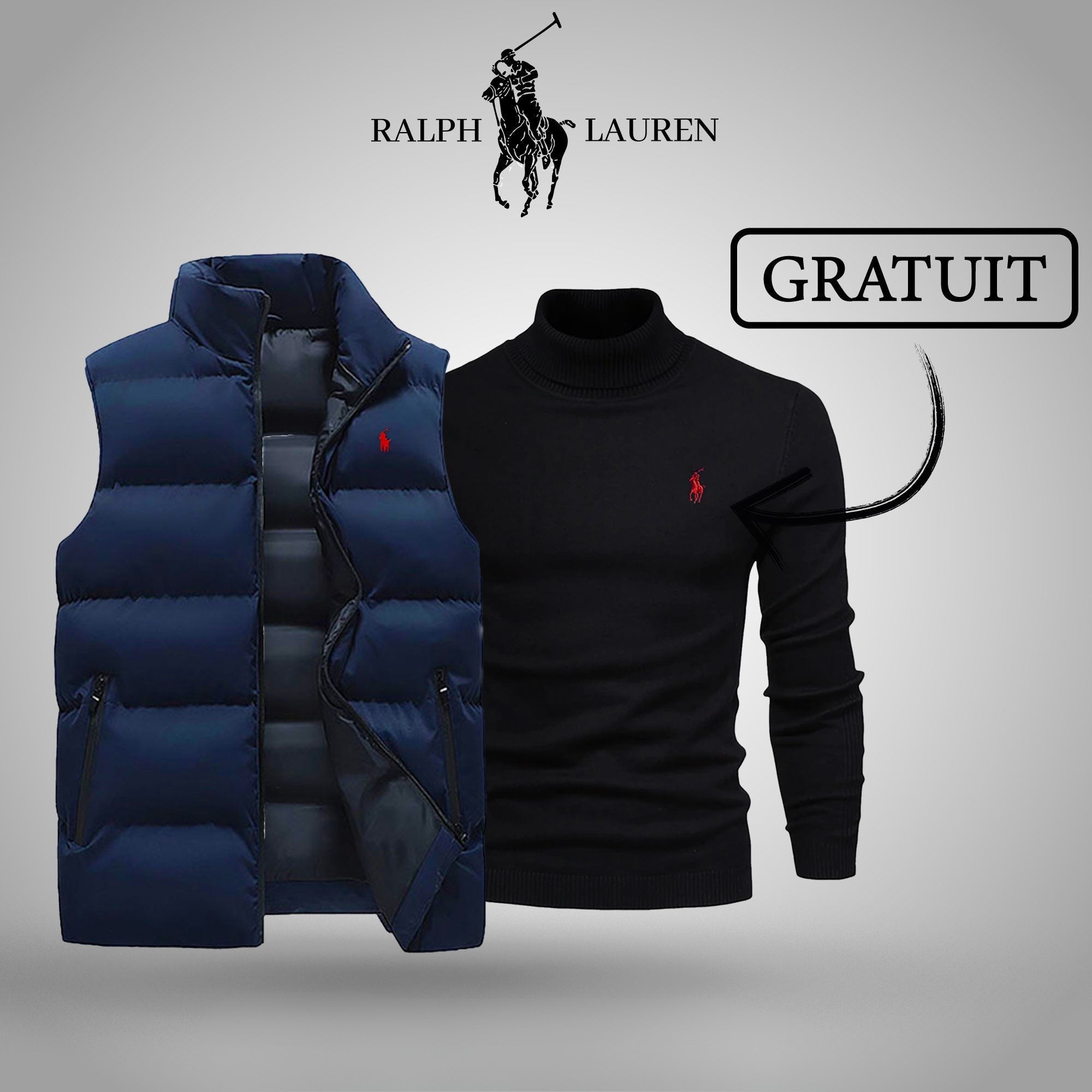 Gilet R&L + Pull Offert (DESTOCKAGE)